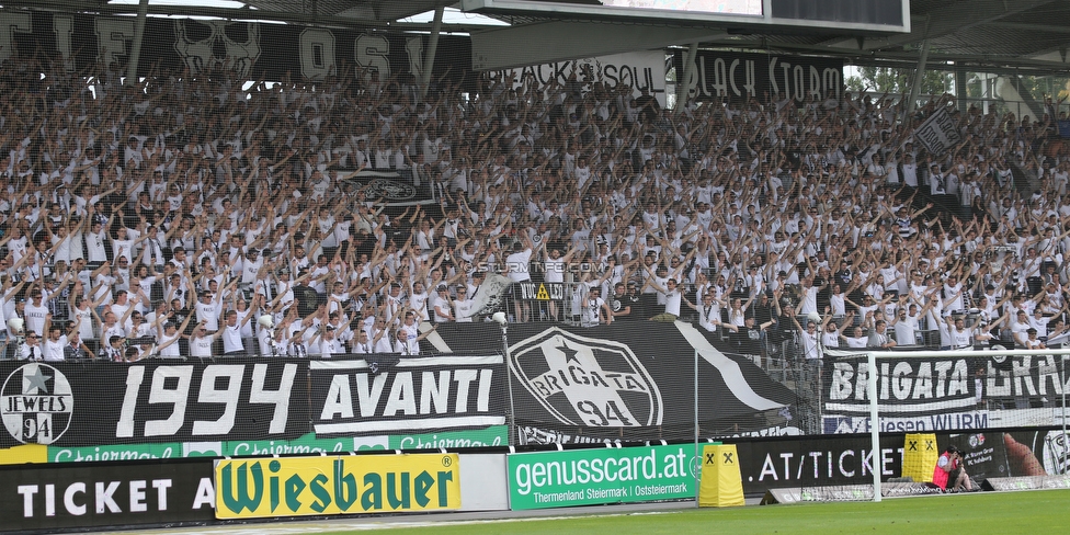 Sturm Graz - LASK
Oesterreichische Fussball Bundesliga, 34. Runde, SK Sturm Graz - LASK, Stadion Liebenau Graz, 12.05.2018. 

Foto zeigt Fans von Sturm
