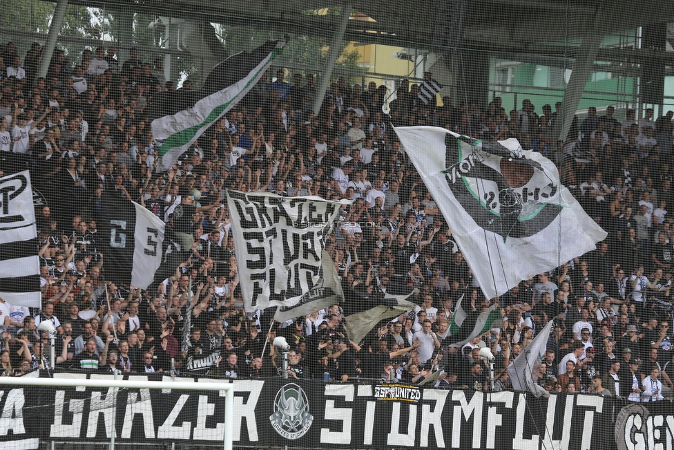 Sturm Graz - Admira Wacker
Oesterreichische Fussball Bundesliga, 35. Runde, SK Sturm Graz - FC Admira Wacker, Stadion Liebenau Graz, 12.05.2018. 

Foto zeigt Fans von Sturm
