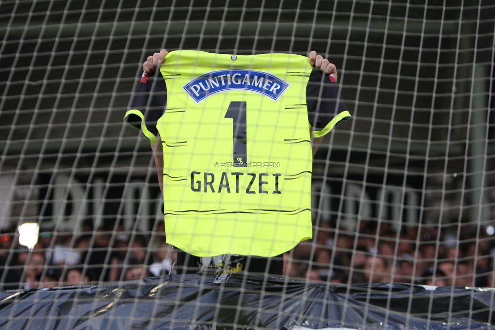 Sturm Graz - Admira Wacker
Oesterreichische Fussball Bundesliga, 35. Runde, SK Sturm Graz - FC Admira Wacker, Stadion Liebenau Graz, 12.05.2018. 

Foto zeigt Fans von Sturm
