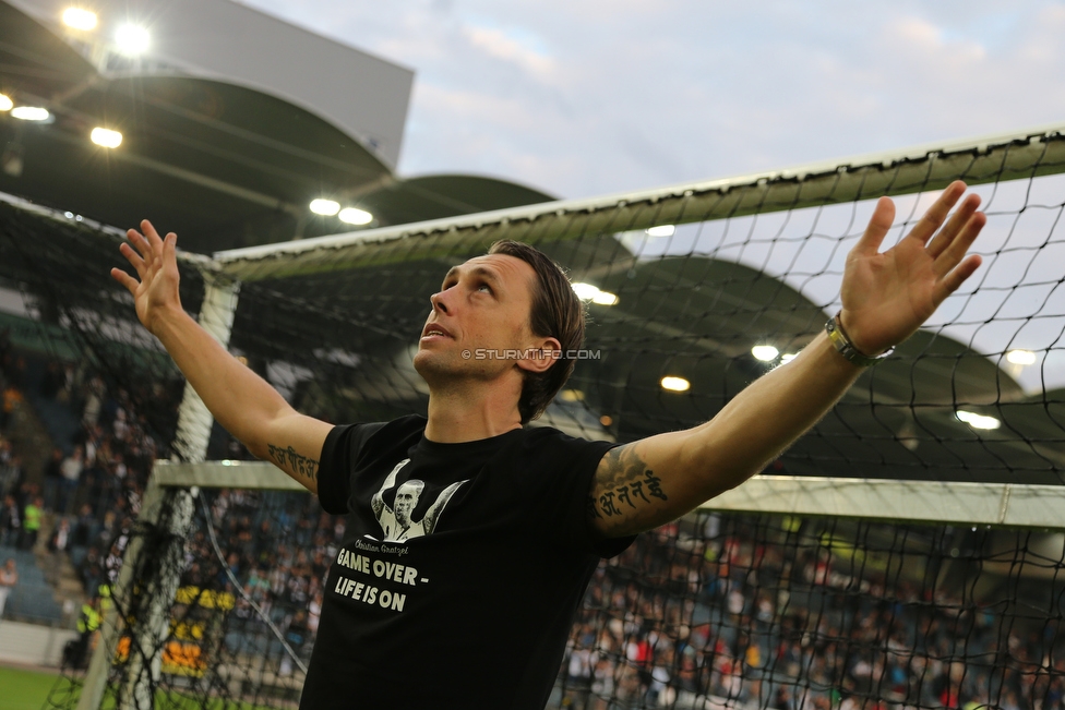 Sturm Graz - Admira Wacker
Oesterreichische Fussball Bundesliga, 35. Runde, SK Sturm Graz - FC Admira Wacker, Stadion Liebenau Graz, 12.05.2018. 

Foto zeigt Christian Gratzei (Sturm)
