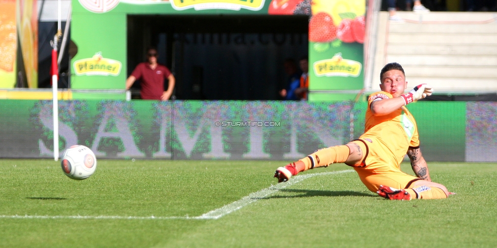 Altach - Sturm Graz
Oesterreichische Fussball Bundesliga, 36. Runde, SC Rheindorf Altach - SK Sturm Graz, Stadion Schnabelholz Altach, 27.05.2018. 

Foto zeigt Tobias Schuetzenauer (Sturm)
