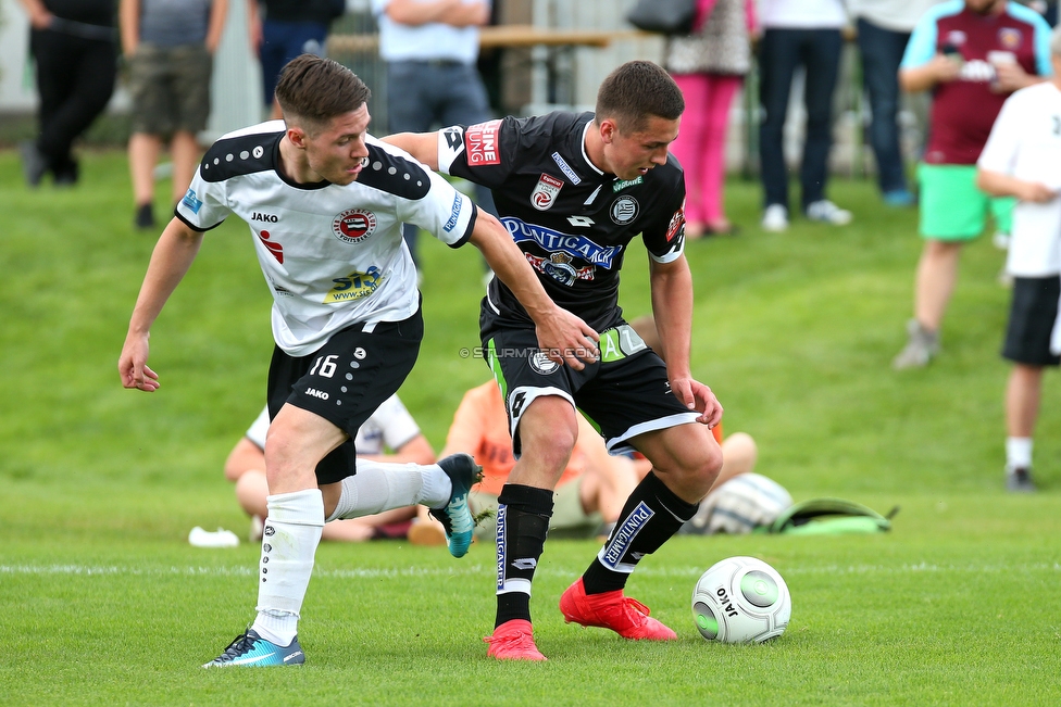 Voitsberg - Sturm Graz
Testspiel,  ASK Voitsberg - SK Sturm Graz, Sportplatz Voitsberg, 23.06.2018. 

Foto zeigt Lukas Fadinger (Sturm)
