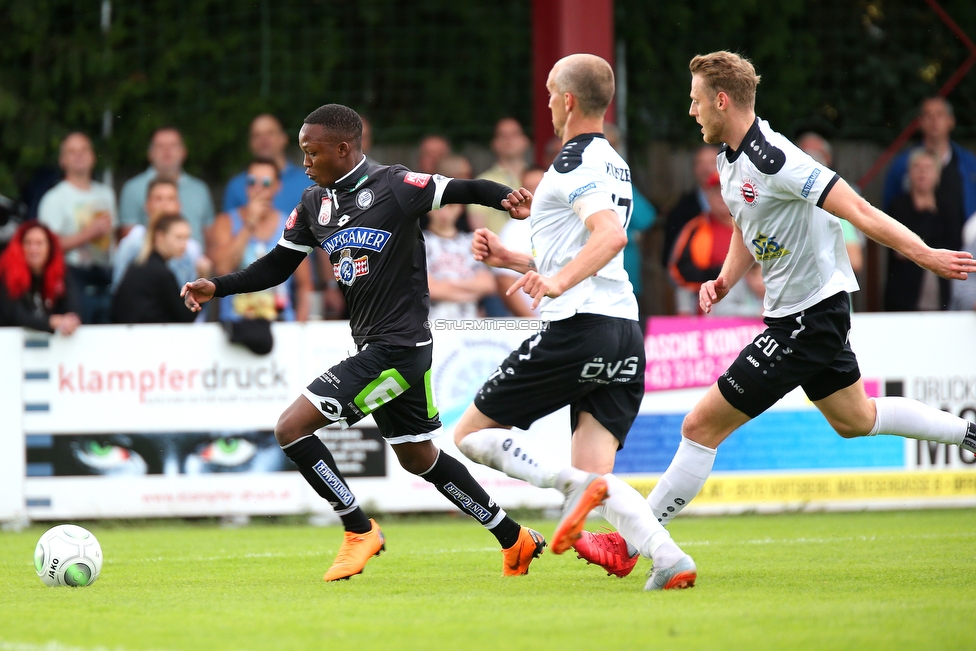 Voitsberg - Sturm Graz
Testspiel,  ASK Voitsberg - SK Sturm Graz, Sportplatz Voitsberg, 23.06.2018. 

Foto zeigt John Michael Lema (Sturm)
