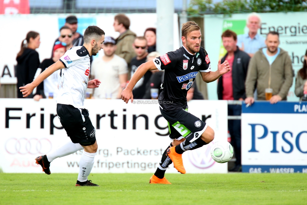 Voitsberg - Sturm Graz
Testspiel,  ASK Voitsberg - SK Sturm Graz, Sportplatz Voitsberg, 23.06.2018. 

Foto zeigt Lukas Grozurek (Sturm)
