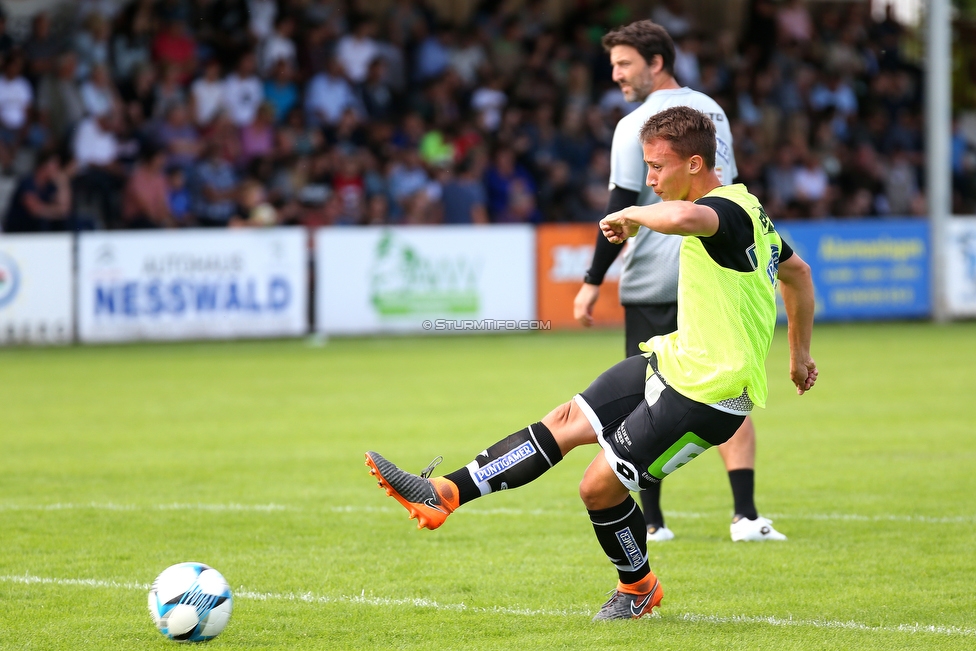 Voitsberg - Sturm Graz
Testspiel,  ASK Voitsberg - SK Sturm Graz, Sportplatz Voitsberg, 23.06.2018. 

Foto zeigt Markus Pink (Sturm)
