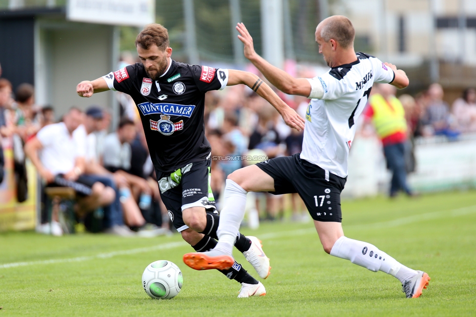 Voitsberg - Sturm Graz
Testspiel,  ASK Voitsberg - SK Sturm Graz, Sportplatz Voitsberg, 23.06.2018. 

Foto zeigt Philipp Huspek (Sturm)
