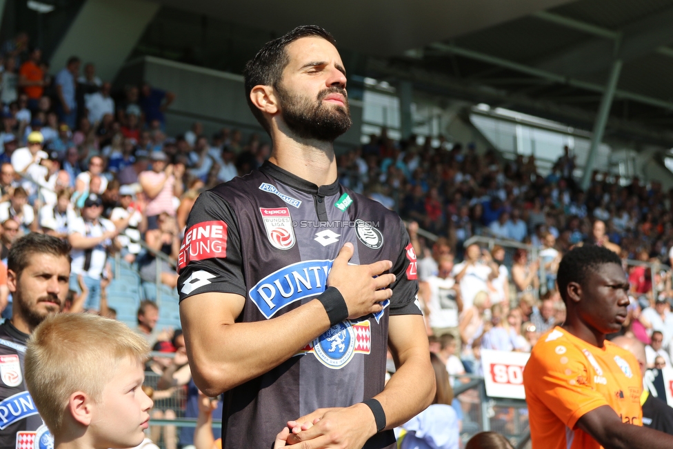 Sturm Graz - Hartberg
Oesterreichische Fussball Bundesliga, 1. Runde, SK Sturm Graz - TSV Hartberg, Stadion Liebenau Graz, 28.07.2018. 

Foto zeigt Anastasios Avlonitis (Sturm)
