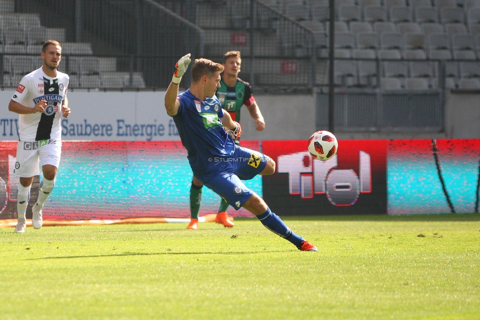 Innsbruck - Sturm Graz
Oesterreichische Fussball Bundesliga, 2. Runde, FC Wacker Innsbruck - SK Sturm Graz, Tivoli Neu Innsbruck, 04.08.2018. 

Foto zeigt Joerg Siebenhandl (Sturm)
