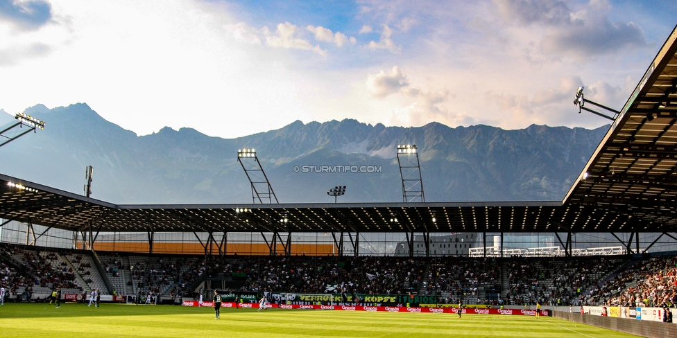 Innsbruck - Sturm Graz
Oesterreichische Fussball Bundesliga, 2. Runde, FC Wacker Innsbruck - SK Sturm Graz, Tivoli Neu Innsbruck, 04.08.2018. 

Foto zeigt 
