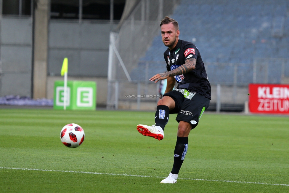 Sturm Graz - Altach
Oesterreichische Fussball Bundesliga, 1. Runde, SK Sturm Graz - SC Rheindorf Altach, Stadion Liebenau Graz, 19.08.2018. 

Foto zeigt Lukas Spendlhofer (Sturm)
