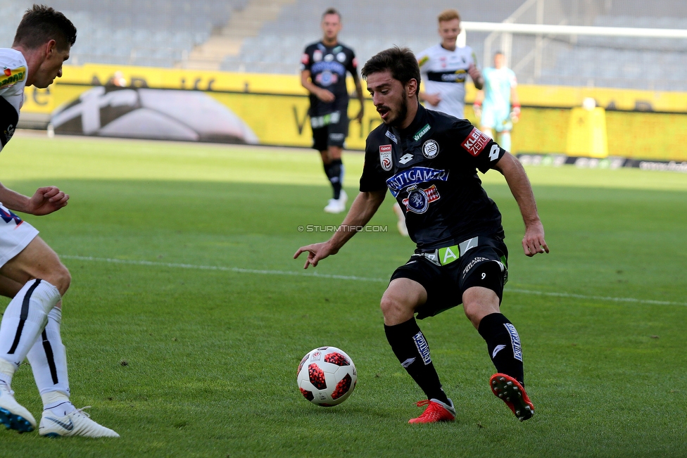 Sturm Graz - Altach
Oesterreichische Fussball Bundesliga, 1. Runde, SK Sturm Graz - SC Rheindorf Altach, Stadion Liebenau Graz, 19.08.2018. 

Foto zeigt Otar Kiteishvili (Sturm)
