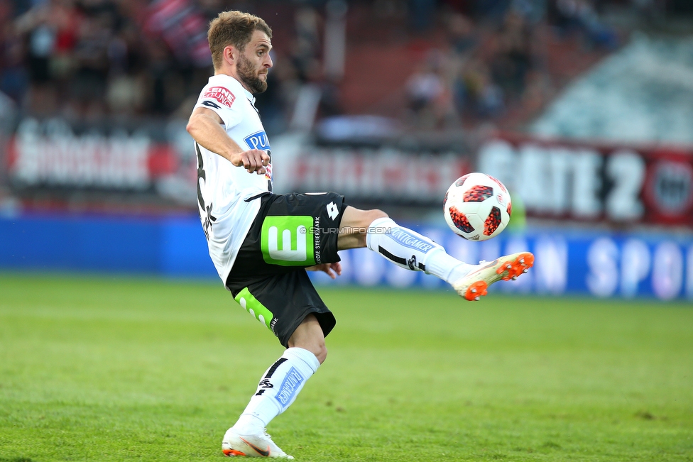 Admira Wacker - Sturm Graz
Oesterreichische Fussball Bundesliga, 7. Runde, FC Admira Wacker Moedling - SK Sturm Graz, Stadion Suedstadt Maria Enzersdorf, 15.09.2018. 

Foto zeigt Philipp Huspek (Sturm)
