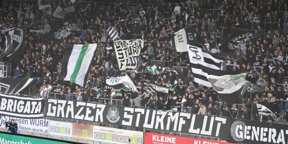 Sturm Graz - Mattersburg
Oesterreichische Fussball Bundesliga, 8. Runde, SK Sturm Graz - SV Mattersburg, Stadion Liebenau Graz, 22.09.2018. 

Foto zeigt Fans von Sturm
