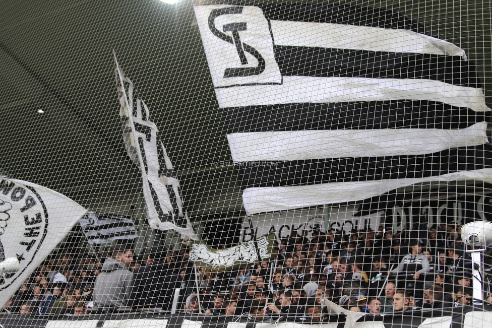 Sturm Graz - Mattersburg
Oesterreichische Fussball Bundesliga, 8. Runde, SK Sturm Graz - SV Mattersburg, Stadion Liebenau Graz, 22.09.2018. 

Foto zeigt Fans von Sturm
