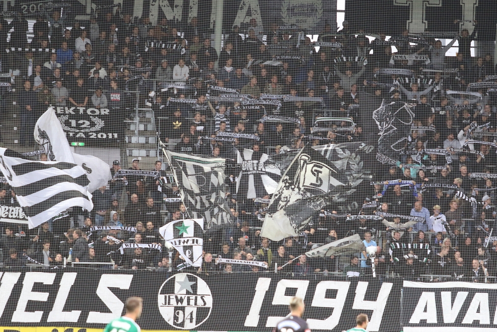 Sturm Graz - Mattersburg
Oesterreichische Fussball Bundesliga, 8. Runde, SK Sturm Graz - SV Mattersburg, Stadion Liebenau Graz, 22.09.2018. 

Foto zeigt Fans von Sturm
