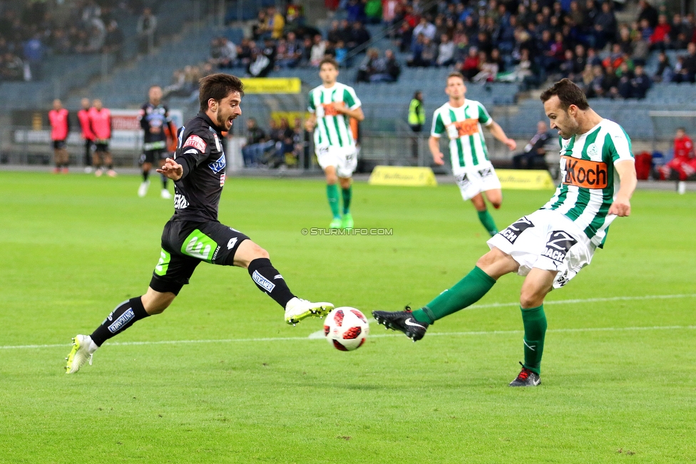 Sturm Graz - Mattersburg
Oesterreichische Fussball Bundesliga, 8. Runde, SK Sturm Graz - SV Mattersburg, Stadion Liebenau Graz, 22.09.2018. 

Foto zeigt Otar Kiteishvili (Sturm)
