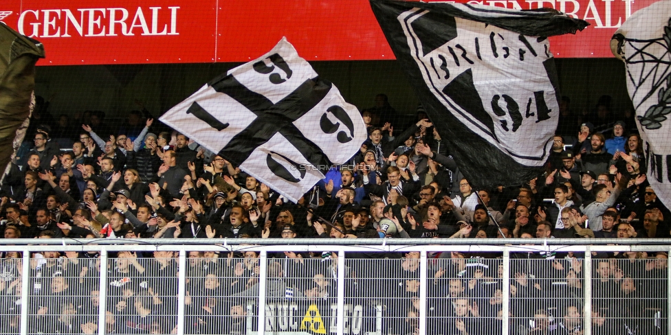 Austria Wien - Sturm Graz
OEFB Cup, 2. Runde, FK Austria Wien - SK Sturm Graz, Franz Horr Stadion Wien, 26.09.2018. 

Foto zeigt Fans von Sturm
