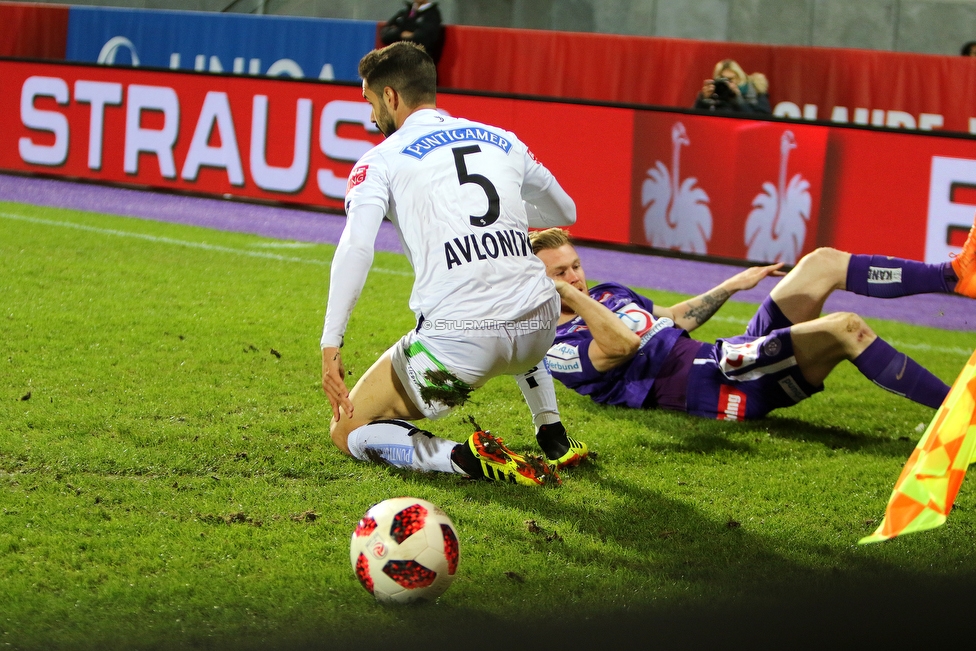 Austria Wien - Sturm Graz
OEFB Cup, 2. Runde, FK Austria Wien - SK Sturm Graz, Franz Horr Stadion Wien, 26.09.2018. 

Foto zeigt Anastasios Avlonitis (Sturm)
