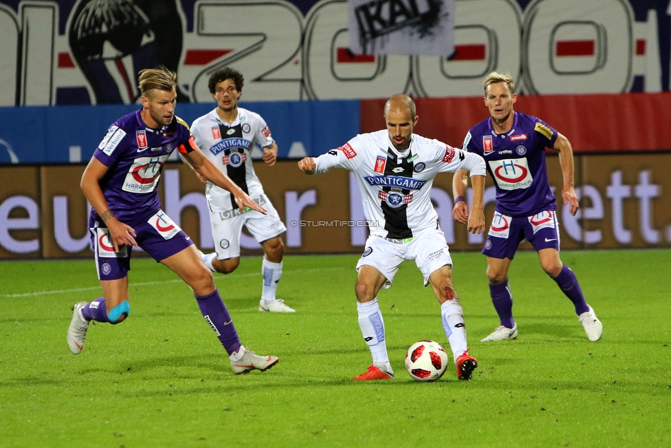 Austria Wien - Sturm Graz
OEFB Cup, 2. Runde, FK Austria Wien - SK Sturm Graz, Franz Horr Stadion Wien, 26.09.2018. 

Foto zeigt Fabian Koch (Sturm)
