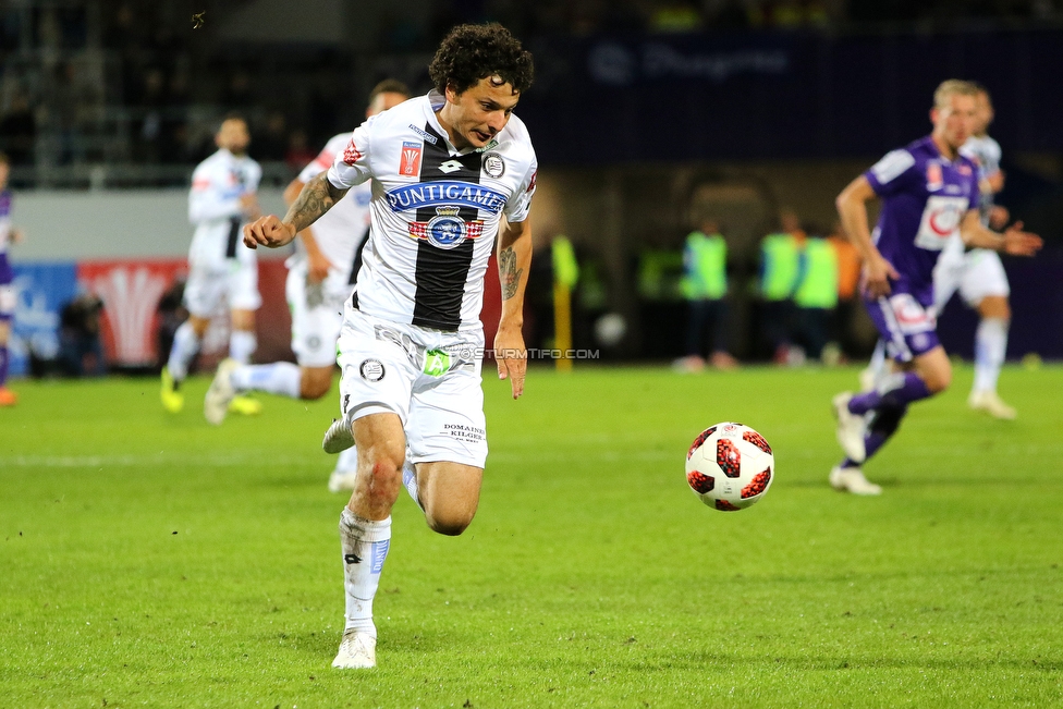 Austria Wien - Sturm Graz
OEFB Cup, 2. Runde, FK Austria Wien - SK Sturm Graz, Franz Horr Stadion Wien, 26.09.2018. 

Foto zeigt Philipp Hosiner (Sturm)
