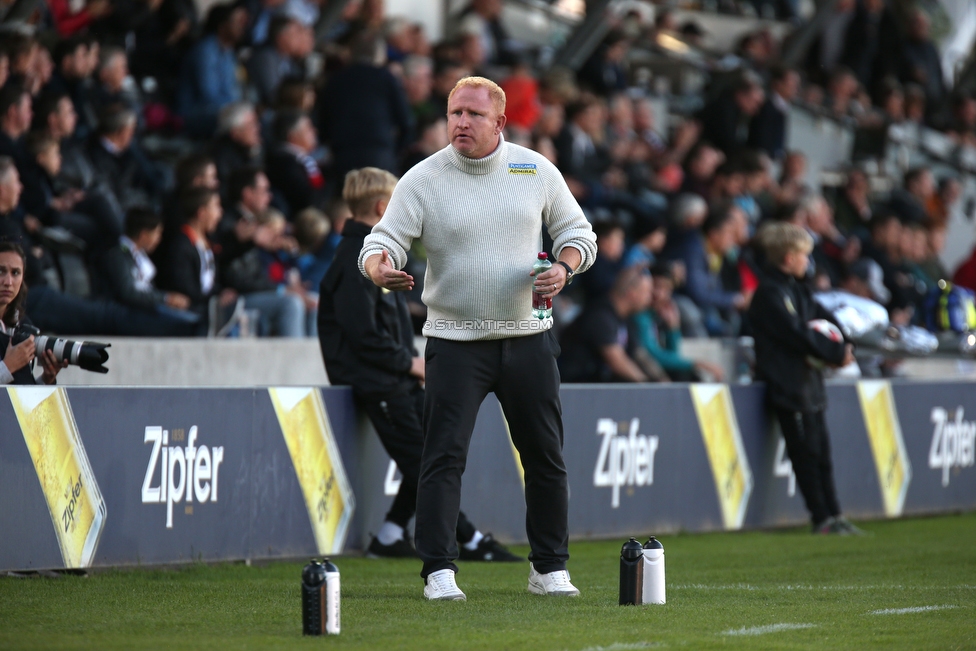 LASK - Sturm Graz
Oesterreichische Fussball Bundesliga, 9. Runde, LASK - SK Sturm Graz, Waldstadion Pasching, 30.09.2018. 

Foto zeigt Heiko Vogel (Cheftrainer Sturm)
