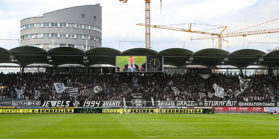 Sturm Graz - Salzburg
Oesterreichische Fussball Bundesliga, 10. Runde, SK Sturm Graz - FC RB Salzburg, Stadion Liebenau Graz, 07.10.2018. 

Foto zeigt Fans von Sturm
