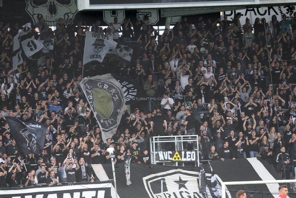 Sturm Graz - Salzburg
Oesterreichische Fussball Bundesliga, 10. Runde, SK Sturm Graz - FC RB Salzburg, Stadion Liebenau Graz, 07.10.2018. 

Foto zeigt Fans von Sturm
