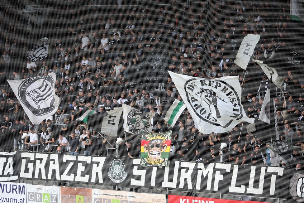 Sturm Graz - Salzburg
Oesterreichische Fussball Bundesliga, 10. Runde, SK Sturm Graz - FC RB Salzburg, Stadion Liebenau Graz, 07.10.2018. 

Foto zeigt Fans von Sturm
