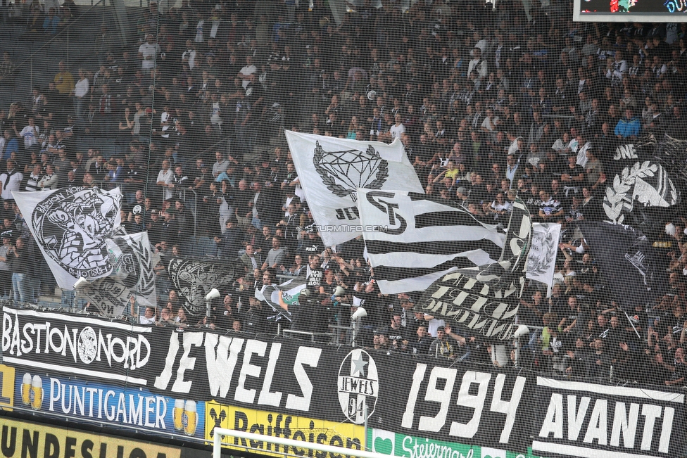 Sturm Graz - Salzburg
Oesterreichische Fussball Bundesliga, 10. Runde, SK Sturm Graz - FC RB Salzburg, Stadion Liebenau Graz, 07.10.2018. 

Foto zeigt Fans von Sturm
