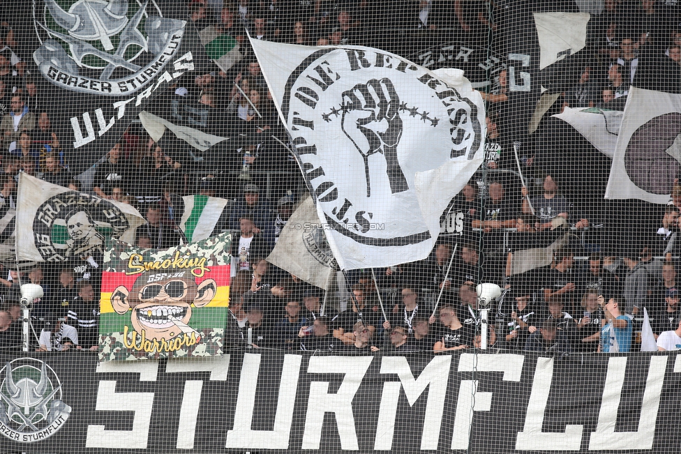 Sturm Graz - Salzburg
Oesterreichische Fussball Bundesliga, 10. Runde, SK Sturm Graz - FC RB Salzburg, Stadion Liebenau Graz, 07.10.2018. 

Foto zeigt Fans von Sturm
