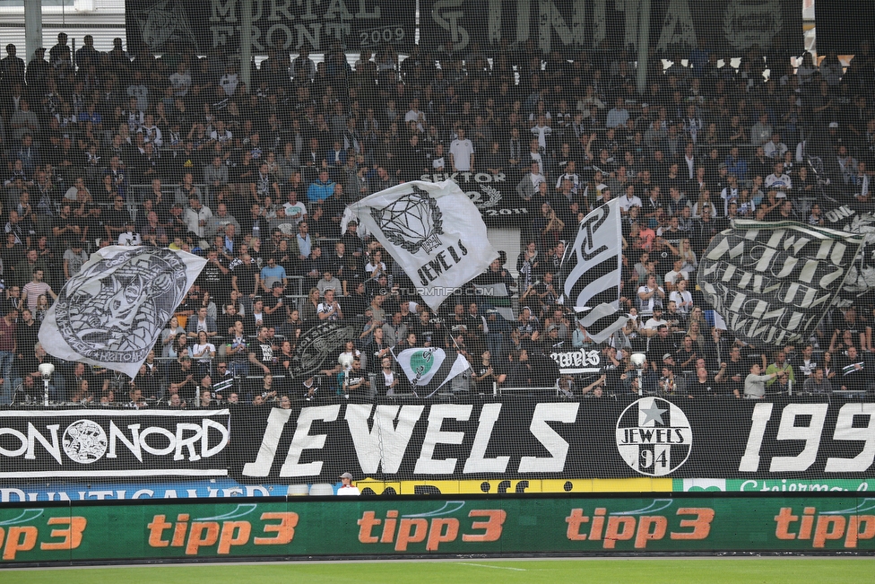 Sturm Graz - Salzburg
Oesterreichische Fussball Bundesliga, 10. Runde, SK Sturm Graz - FC RB Salzburg, Stadion Liebenau Graz, 07.10.2018. 

Foto zeigt Fans von Sturm
