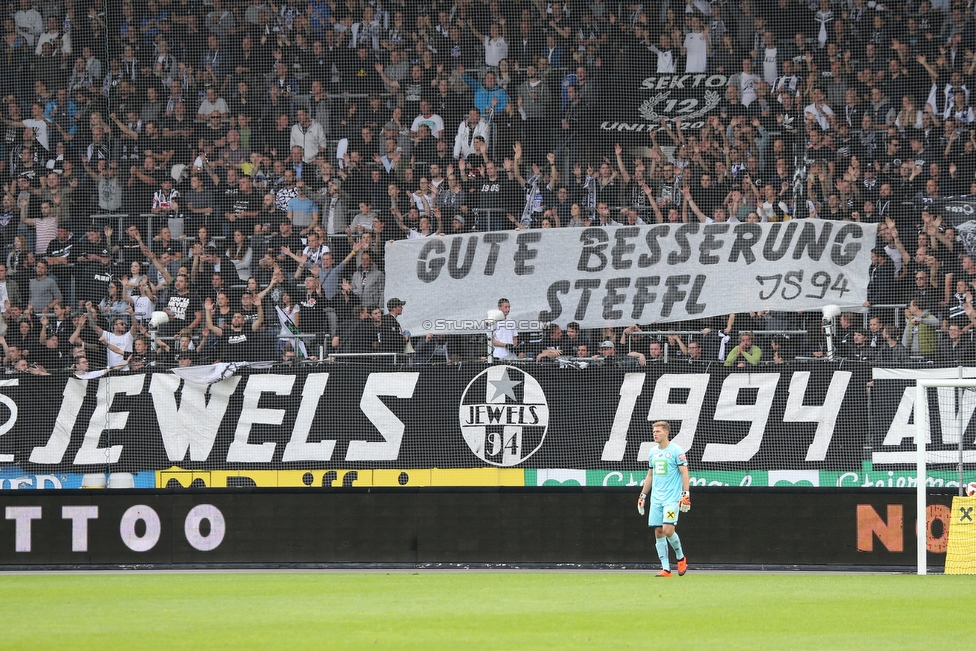 Sturm Graz - Salzburg
Oesterreichische Fussball Bundesliga, 10. Runde, SK Sturm Graz - FC RB Salzburg, Stadion Liebenau Graz, 07.10.2018. 

Foto zeigt Fans von Sturm
