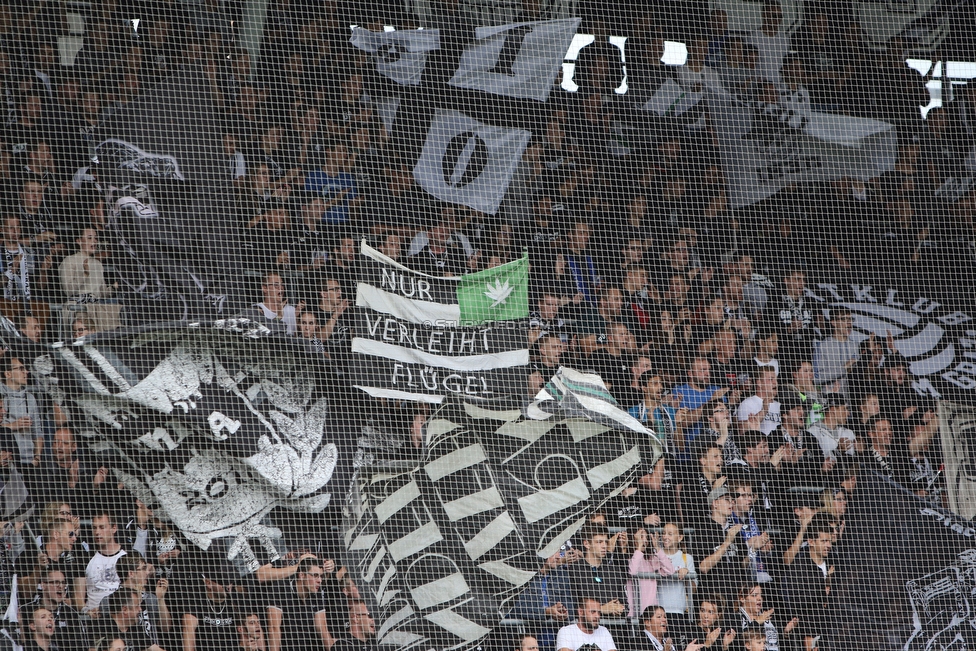 Sturm Graz - Salzburg
Oesterreichische Fussball Bundesliga, 10. Runde, SK Sturm Graz - FC RB Salzburg, Stadion Liebenau Graz, 07.10.2018. 

Foto zeigt Fans von Sturm
