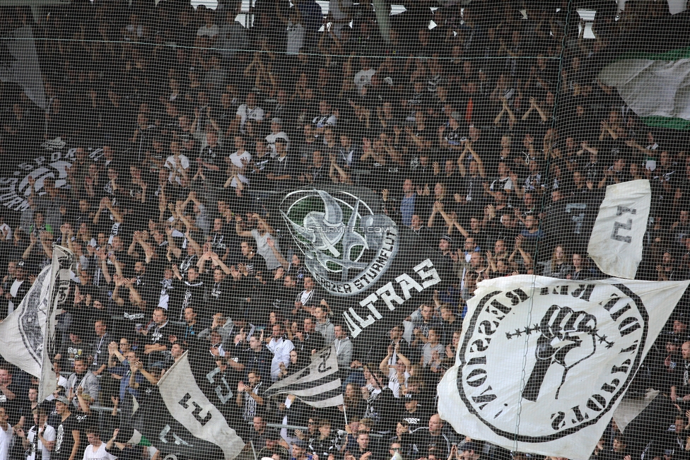 Sturm Graz - Salzburg
Oesterreichische Fussball Bundesliga, 10. Runde, SK Sturm Graz - FC RB Salzburg, Stadion Liebenau Graz, 07.10.2018. 

Foto zeigt Fans von Sturm
