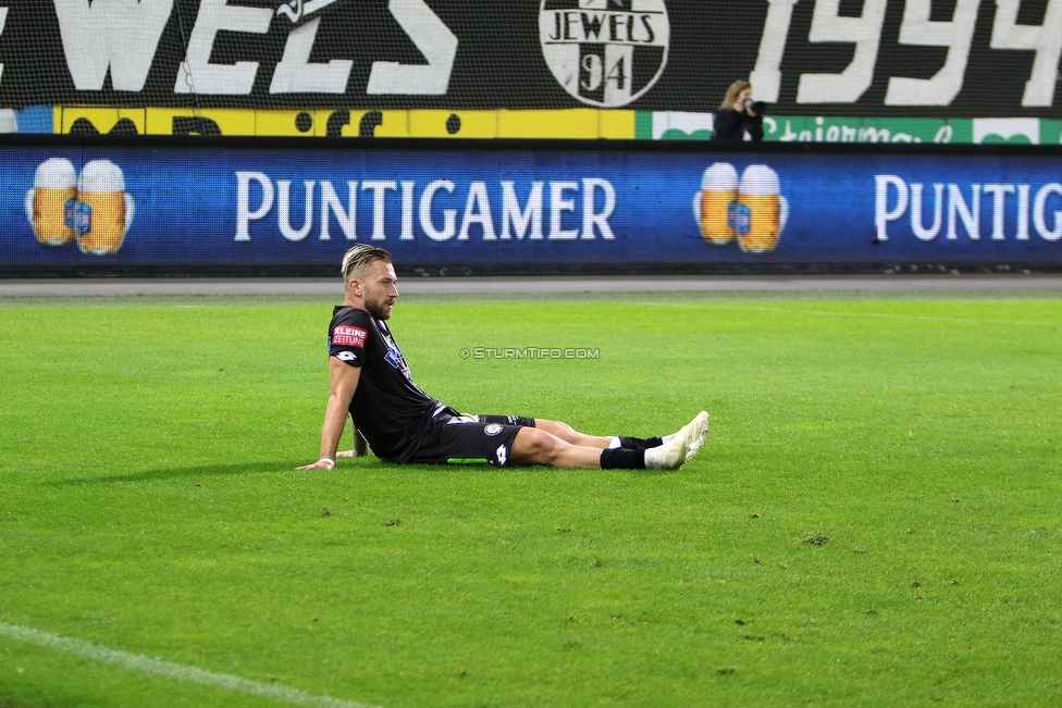 Sturm Graz - Salzburg
Oesterreichische Fussball Bundesliga, 10. Runde, SK Sturm Graz - FC RB Salzburg, Stadion Liebenau Graz, 07.10.2018. 

Foto zeigt Peter Zulj (Sturm)
Schlüsselwörter: enttaeuschung