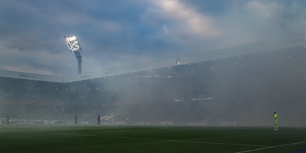 Austria Wien - Sturm Graz
Oesterreichische Fussball Bundesliga, 11. Runde, FK Austria Wien - SK Sturm Graz, Franz Horr Stadion Wien, 21.10.2018. 

Foto zeigt eine Innenansicht im Franz-Horr-Stadion
