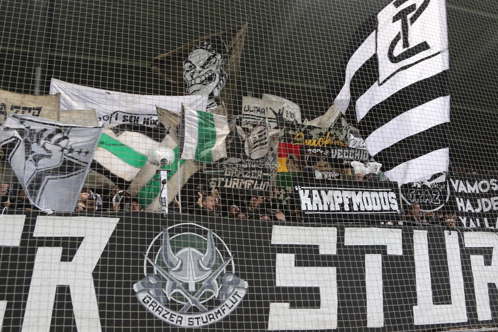 Sturm Graz - Innsbruck
Oesterreichische Fussball Bundesliga, 13. Runde, SK Sturm Graz - FC Wacker Innsbruck, Stadion Liebenau Graz, 03.11.2018. 

Foto zeigt Fans von Sturm
