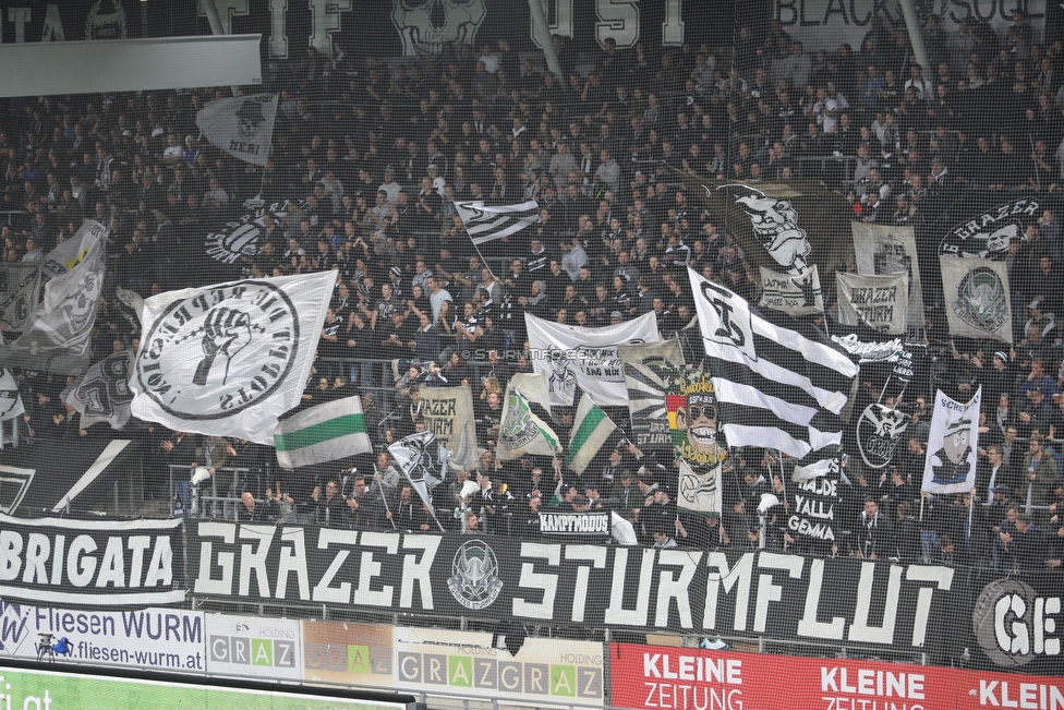 Sturm Graz - Innsbruck
Oesterreichische Fussball Bundesliga, 13. Runde, SK Sturm Graz - FC Wacker Innsbruck, Stadion Liebenau Graz, 03.11.2018. 

Foto zeigt Fans von Sturm
