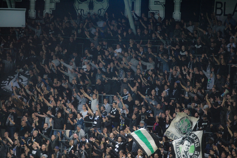 Sturm Graz - Innsbruck
Oesterreichische Fussball Bundesliga, 13. Runde, SK Sturm Graz - FC Wacker Innsbruck, Stadion Liebenau Graz, 03.11.2018. 

Foto zeigt Fans von Sturm
