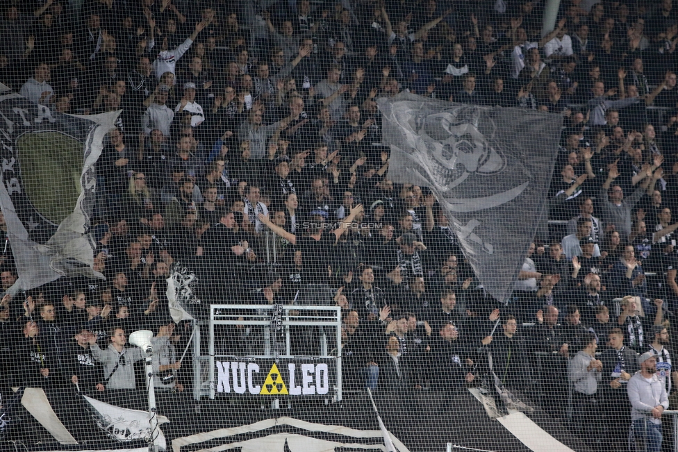 Sturm Graz - Innsbruck
Oesterreichische Fussball Bundesliga, 13. Runde, SK Sturm Graz - FC Wacker Innsbruck, Stadion Liebenau Graz, 03.11.2018. 

Foto zeigt Fans von Sturm
