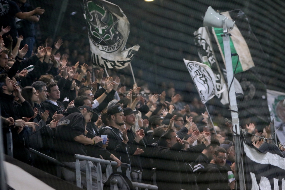 Sturm Graz - Innsbruck
Oesterreichische Fussball Bundesliga, 13. Runde, SK Sturm Graz - FC Wacker Innsbruck, Stadion Liebenau Graz, 03.11.2018. 

Foto zeigt Fans von Sturm
