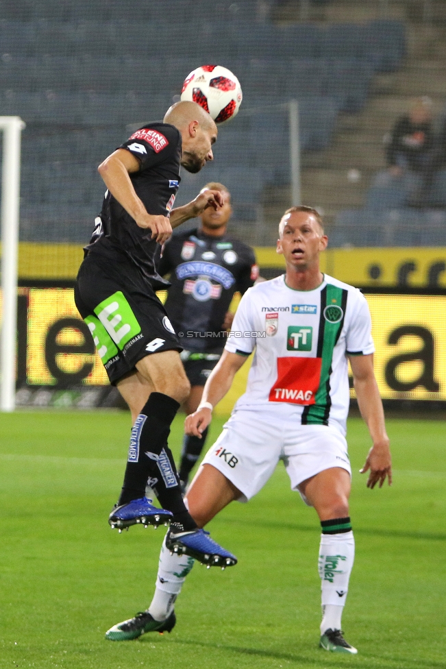 Sturm Graz - Innsbruck
Oesterreichische Fussball Bundesliga, 13. Runde, SK Sturm Graz - FC Wacker Innsbruck, Stadion Liebenau Graz, 03.11.2018. 

Foto zeigt Fabian Koch (Sturm)
