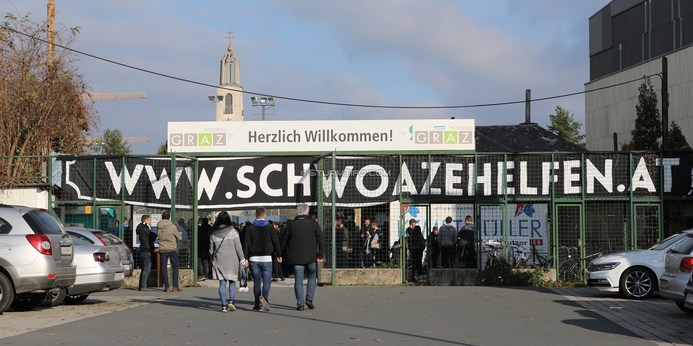 Sturm Graz - St. Poelten
Oesterreichische Fussball Bundesliga, 14. Runde, SK Sturm Graz - FC Wacker Innsbruck, Stadion Liebenau Graz, 10.11.2018. 

Foto zeigt den Fruehschoppen
