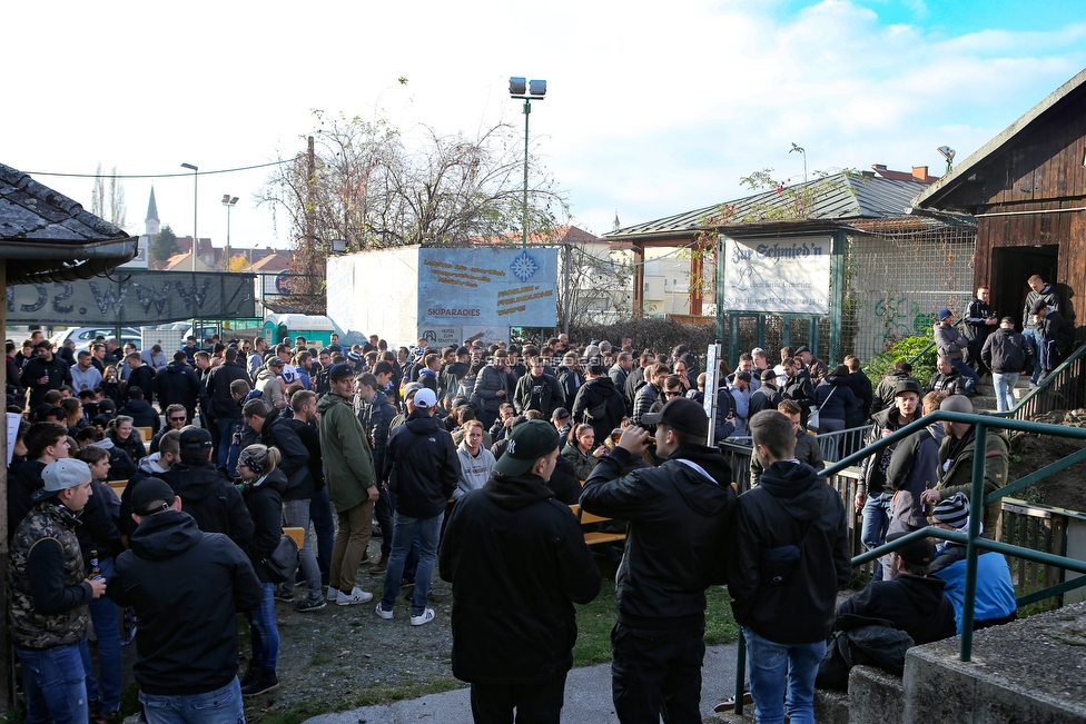 Sturm Graz - St. Poelten
Oesterreichische Fussball Bundesliga, 14. Runde, SK Sturm Graz - FC Wacker Innsbruck, Stadion Liebenau Graz, 10.11.2018. 

Foto zeigt den Fruehschoppen
