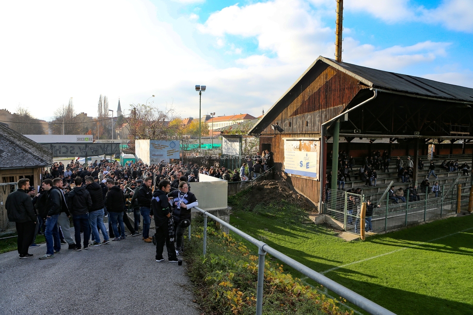 Sturm Graz - St. Poelten
Oesterreichische Fussball Bundesliga, 14. Runde, SK Sturm Graz - FC Wacker Innsbruck, Stadion Liebenau Graz, 10.11.2018. 

Foto zeigt den Fruehschoppen
