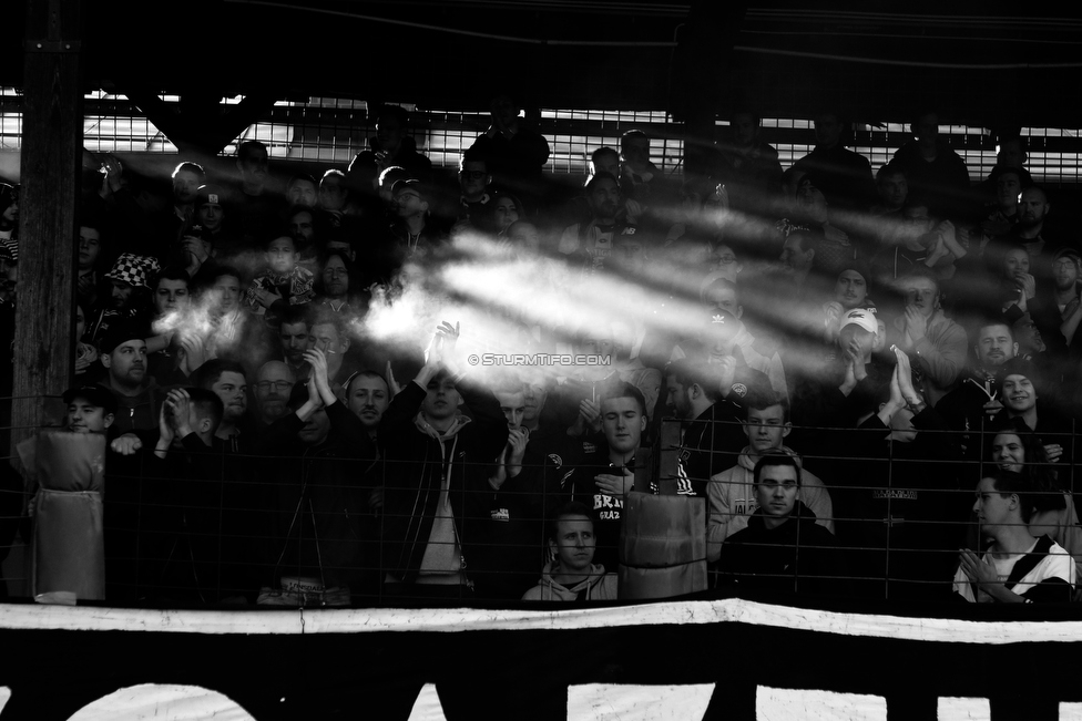 Sturm Graz - St. Poelten
Oesterreichische Fussball Bundesliga, 14. Runde, SK Sturm Graz - FC Wacker Innsbruck, Stadion Liebenau Graz, 10.11.2018. 

Foto zeigt Fans von Sturm
