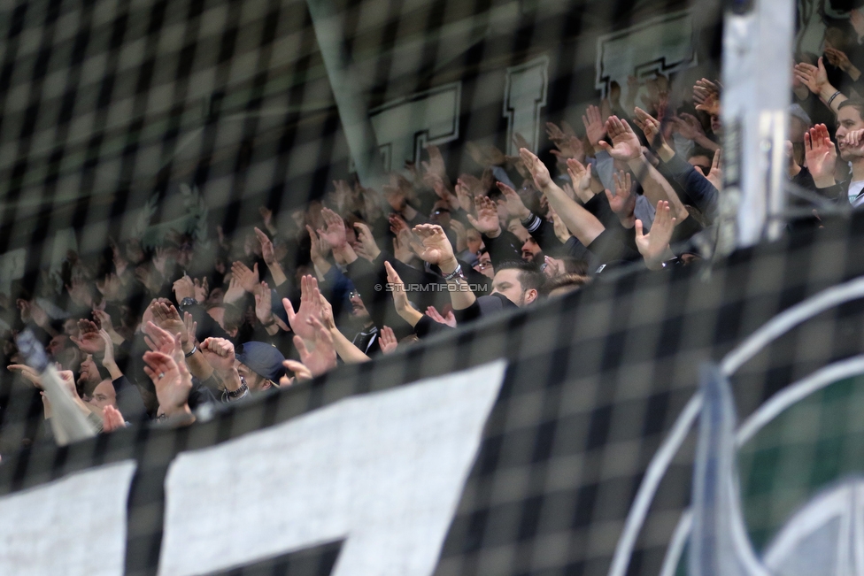 Sturm Graz - St. Poelten
Oesterreichische Fussball Bundesliga, 14. Runde, SK Sturm Graz - FC Wacker Innsbruck, Stadion Liebenau Graz, 10.11.2018. 

Foto zeigt Fans von Sturm
