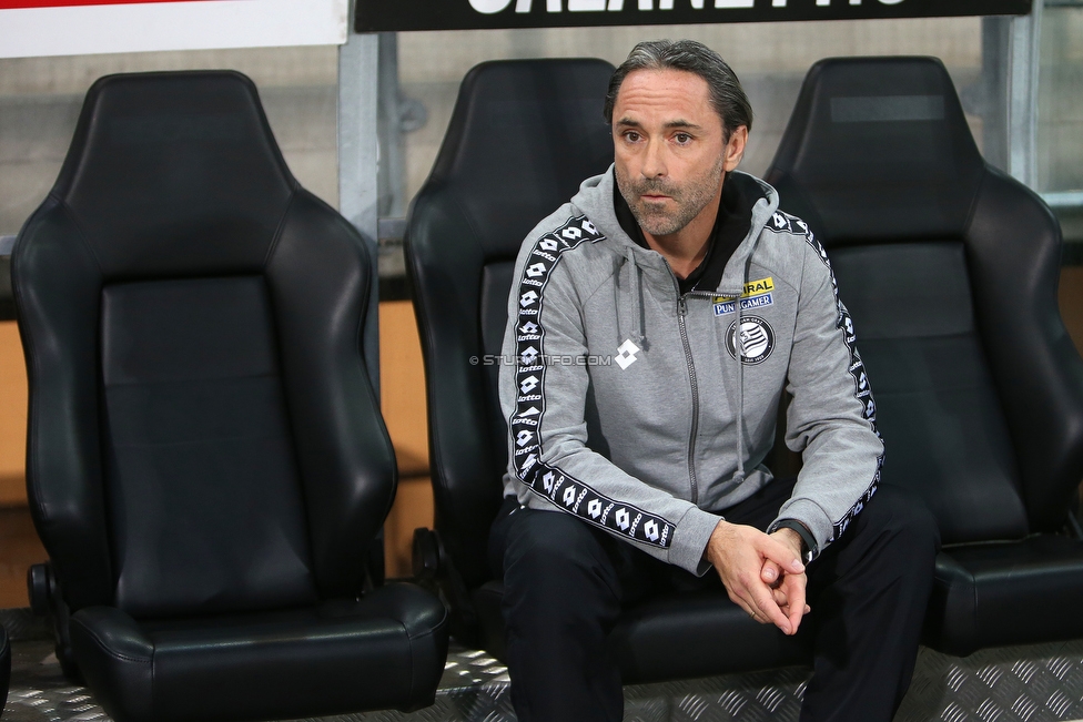 Sturm Graz - St. Poelten
Oesterreichische Fussball Bundesliga, 14. Runde, SK Sturm Graz - FC Wacker Innsbruck, Stadion Liebenau Graz, 10.11.2018. 

Foto zeigt Guenther Neukirchner (Cheftrainer Sturm)
