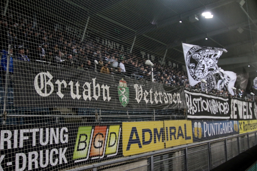 Sturm Graz - Wolfsberg
Oesterreichische Fussball Bundesliga, 16. Runde, SK Sturm Graz - Wolfsberger AC, Stadion Liebenau Graz, 02.12.2018. 

Foto zeigt Fans von Sturm
