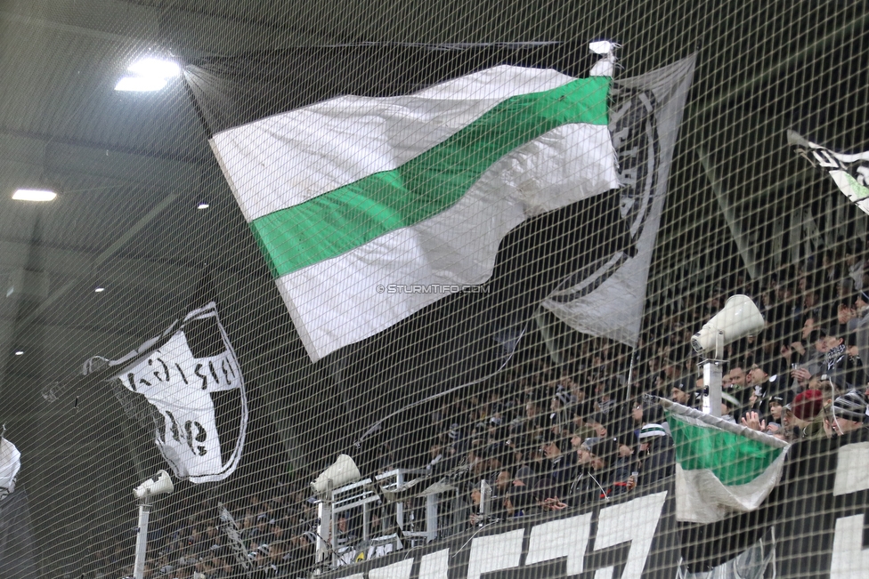 Sturm Graz - Admira Wacker
Oesterreichische Fussball Bundesliga, 18. Runde, SK Sturm Graz - FC Admira Wacker Moedling, Stadion Liebenau Graz, 15.12.2018. 

Foto zeigt Fans von Sturm
